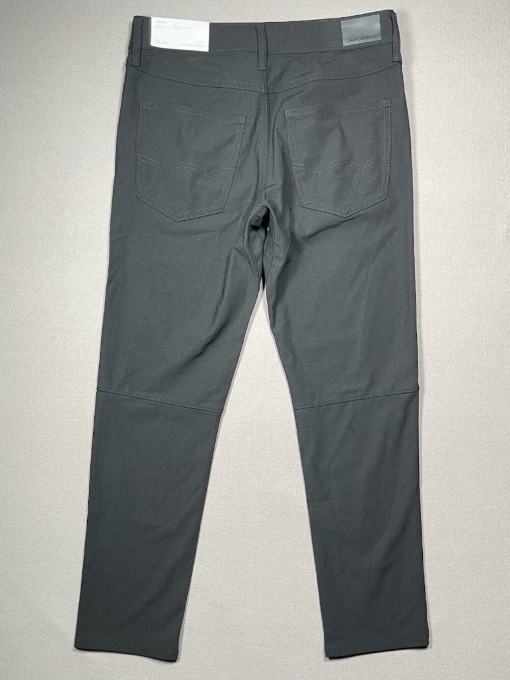 NWT American Eagle Airflex + Active Slim Fit Black Pants - Men Size 26 X 28